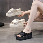 Damen Komfortable Plateau-Sandalen