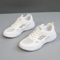 Damen Sportliche Sneaker mit atmungsaktiver Mesh-Oberfläche und rutschfester Sohle R&B
