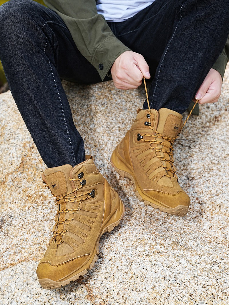 Damen Hochwertige Outdoorschuhe mit verstärktem Knöchel R&B