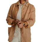 Herren lässige Kordjacke mit modernem Schnitt