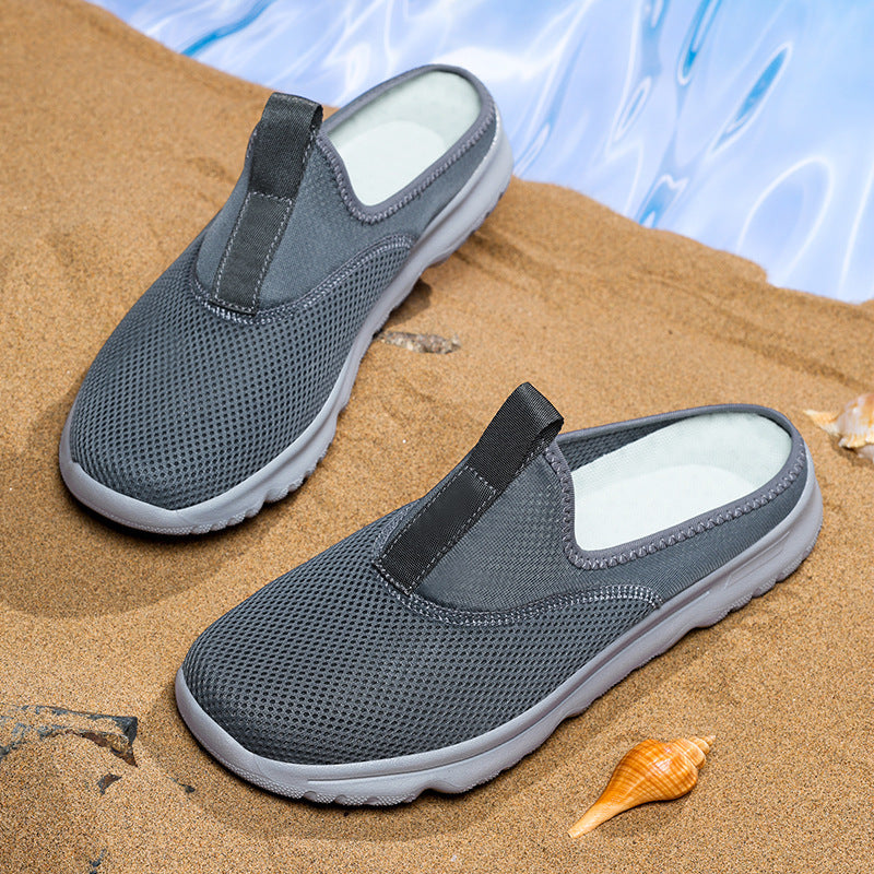 Damen nan leichte Schnelltrocknende Strand- und Pool-Slipper aus atmungsaktivem Wabenmesh mit flexibler profilierter Leichtsohle R&B