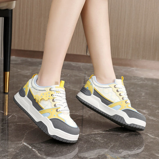 Damen Sportliche Sneaker mit komfortabler Dämpfung und atmungsaktiver Obermaterialstruktur R&B