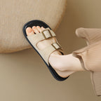 Damen Komfortable und stilvolle Sandalen mit verstellbaren Riemen