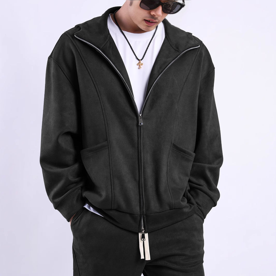 Herren Fleecejacke mit ergonomischem Schnitt und praktischen Taschen R&B