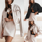 Damen stylische Bomberjacke R&B
