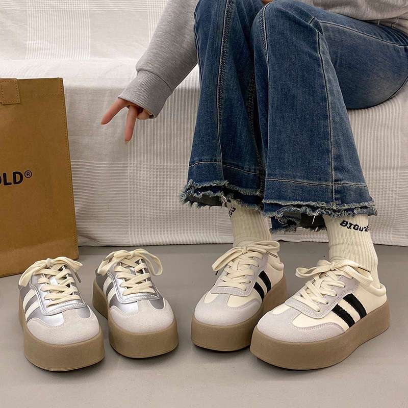 Damen Plattform-Sneaker mit angenehmer Innensohle und modischem Obermaterial