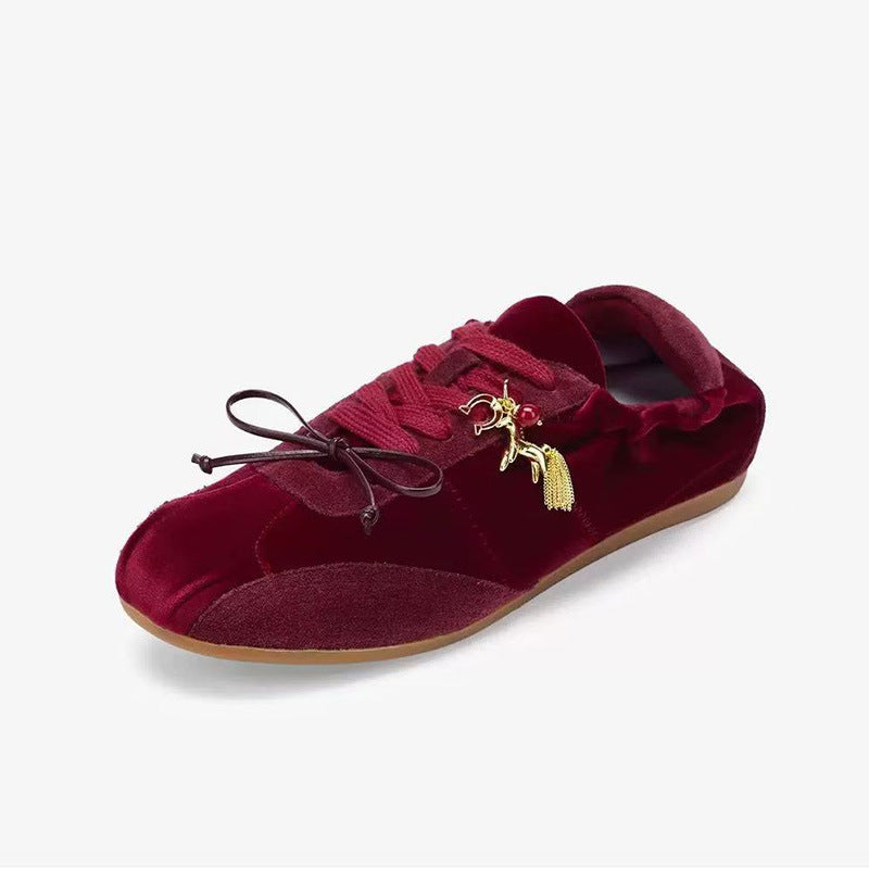 Damen Tanzsneaker mit flexiblem Obermaterial und rutschfester Sohle R&B