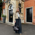 Damen modische Kunstlederjacke mit lässigem Schnitt und eleganten Details R&B