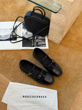 Damen Elegante und bequeme Mary Jane Ballerinas mit modischem Riemen und hochwertiger Leder-Oberfläche R&B