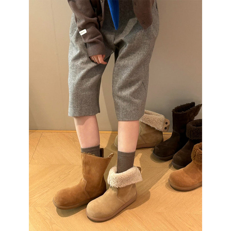 Damen Winterboots mit kuscheligem Innenfutter und rutschfester Sohle R&B