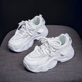 Damen Modische Sneakers mit atmungsaktiver Netzoberfläche und dämpfender Sohle R&B