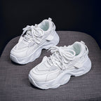 Damen Modische Sneakers mit atmungsaktiver Netzoberfläche und dämpfender Sohle R&B
