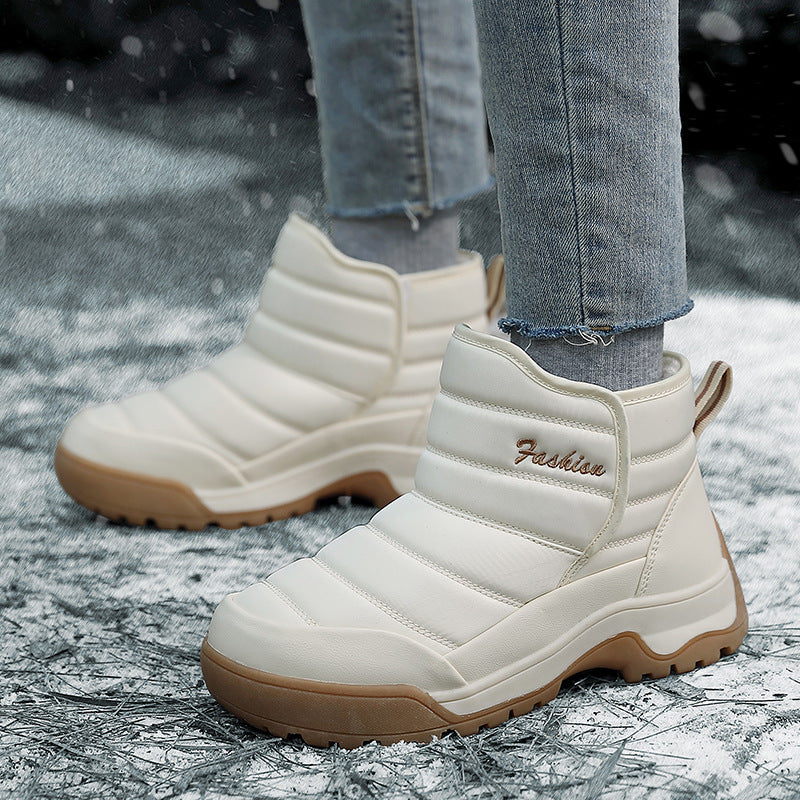 Damen Winterstiefel mit isolierter Innenpolsterung R&B