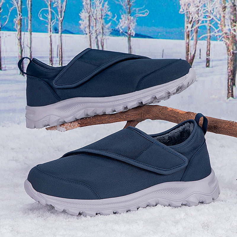 Damen Warmfutter Sneaker mit praktischem Klettverschluss R&B