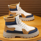 Damen robuste High-Top Sneakers mit stilvollem Design und rutschfester Sohle
