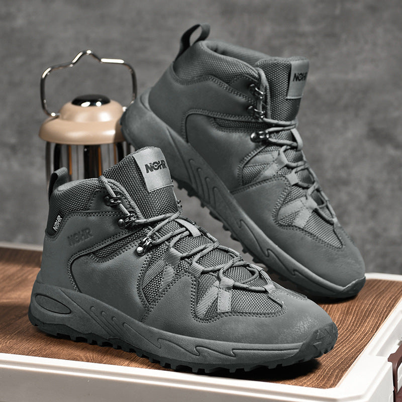 Damen robuste Outdoor-Wanderschuhe mit wasserdichtem Obermaterial und rutschfester Sohle