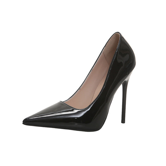 Damen schicke gewölbte Absatzpumps R&B