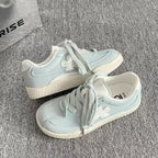 Damen modische Sneakers mit atmungsaktiver Oberflächenstruktur und rutschfester Sohle R&B