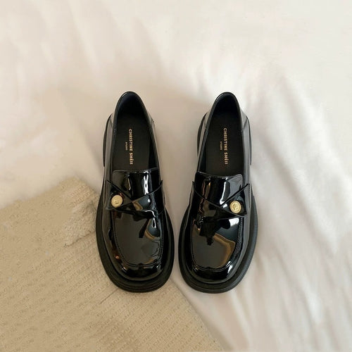 Damen elegante Slipper mit modischer Schnalle und bequemer Sohle R&B