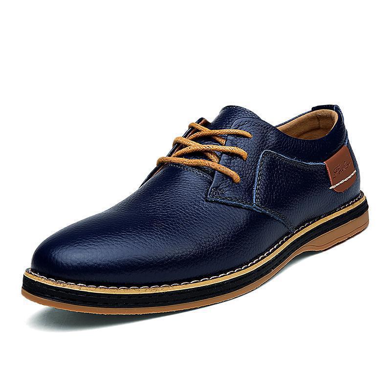 Herren Elegante und komfortable Schnürschuhe aus hochwertigem Leder R&B
