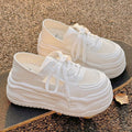 Damen Chunky Sneaker mit atmungsaktiver Mesh-Oberfläche und dämpfender Sohle R&B