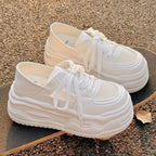 Damen Chunky Sneaker mit atmungsaktiver Mesh-Oberfläche und dämpfender Sohle R&B