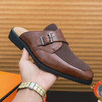 Damen Elegante Clogs mit Gürtelverschluss und gepolsterter Innensohle R&B