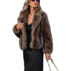 Damen Kunstpelzjacke R&B