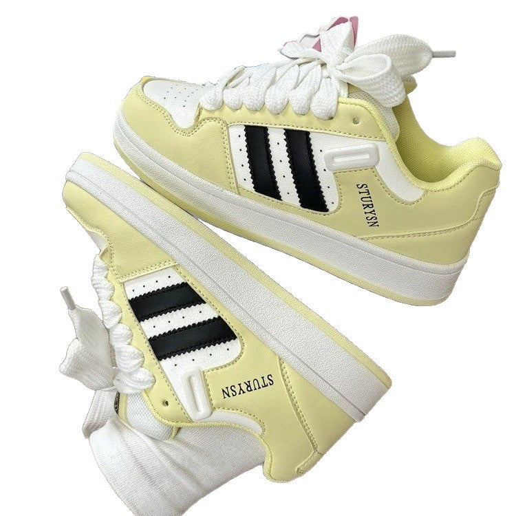 Damen Sportliche Sneakers mit atmungsaktiver Mesh-Oberfläche und gepolsterter Sohle