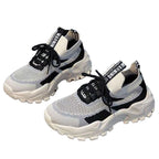 Damen Sportliche High-Performance Sneakers mit elastischem Einstieg und atmungsaktivem Obermaterial R&B
