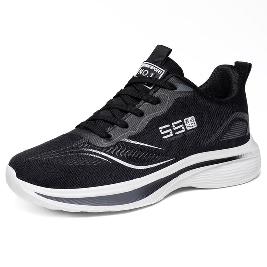 Damen Sportliche Lauf-Sneaker mit atmungsaktiver Mesh-Konstruktion und stoßdämpfendem Fußbett R&B