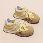 Damen Sportliche Sneakers mit atmungsaktivem Obermaterial und innovativer Profilmusterung R&B
