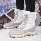 Damen Winterstiefel mit rutschfester Sohle und wärmendem Futter R&B