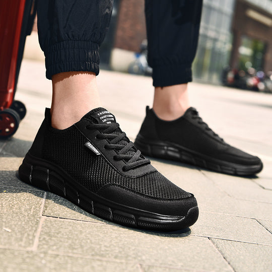 Unisex nan leichter Freizeit-Sneaker mit nahtlosem Mesh-Obermaterial und viskoelastischer Zwischensohle R&B