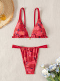 Damen Bikini-Set mit floralem Design R&B