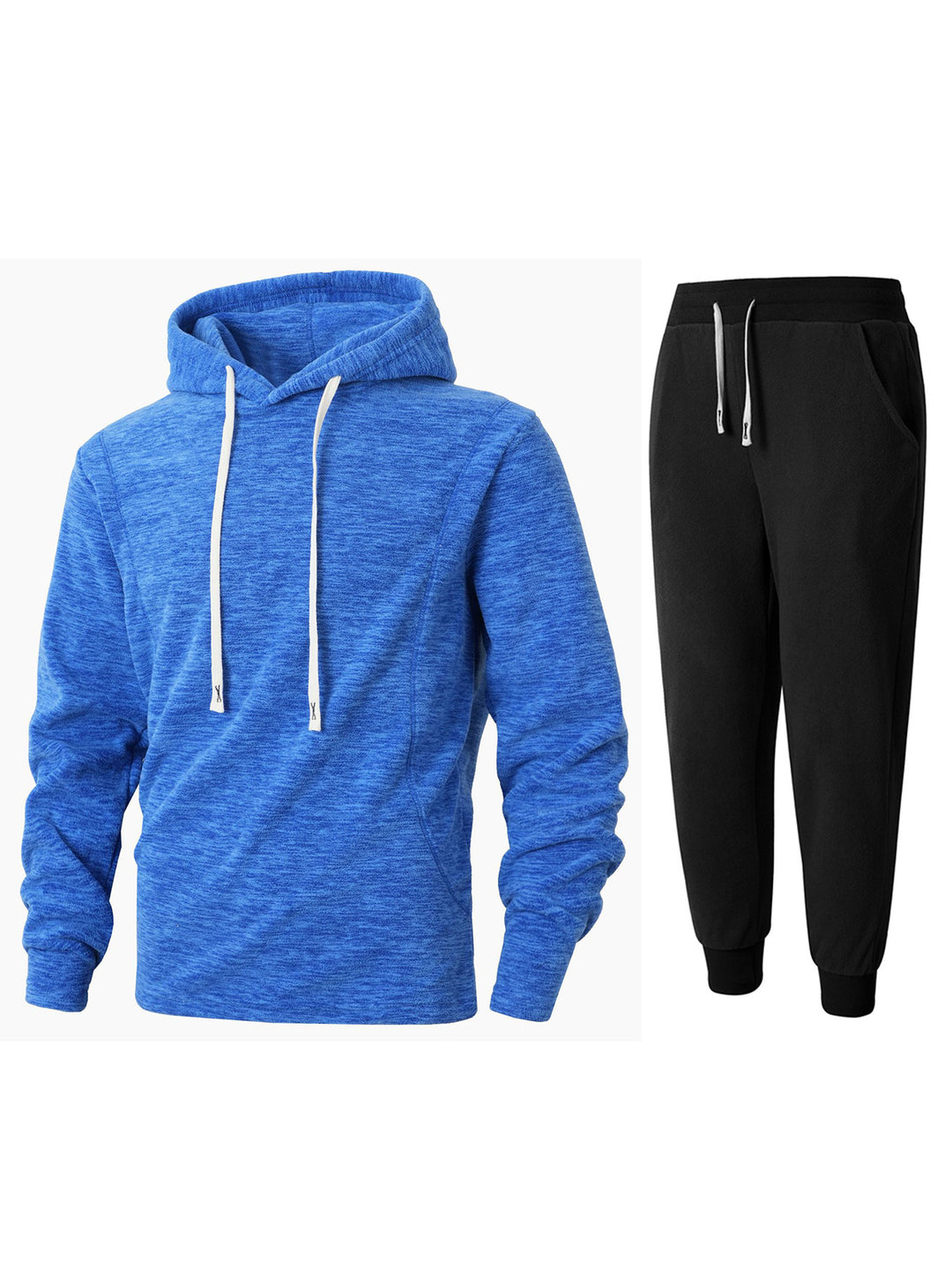 Damen Kuscheliger Fleece-Hoodie und Jogginghose Set R&B