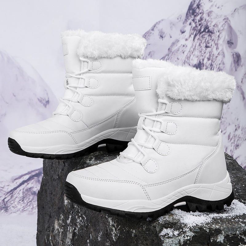 R&B | Stiefel - Knöchelhöhe - Ge Quiltete Nähte - Fleece Gefüttert