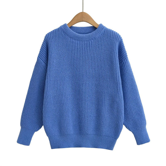 Damen Strickpullover mit aufwendigem Strukturmuster R&B