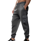 Herren Cargo-Jogginghose mit elastischem Bund und praktischen Seitentaschen R&B