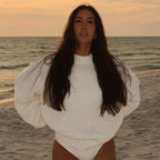 Damen Grobstrickpullover R&B