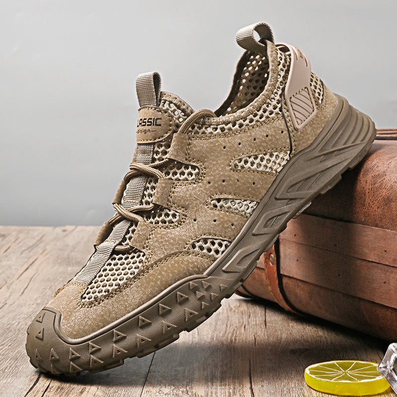 Damen Sportliche Mesh Freizeit-Sneaker