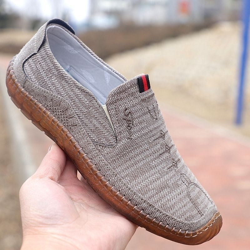 Damen Bequeme Slip-On Freizeitschuhe mit flachem Komfortdesign R&B