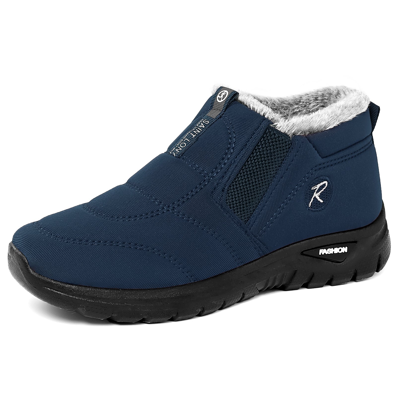 Damen Sneaker mit Warmfutter und elastischem Einschlupf R&B