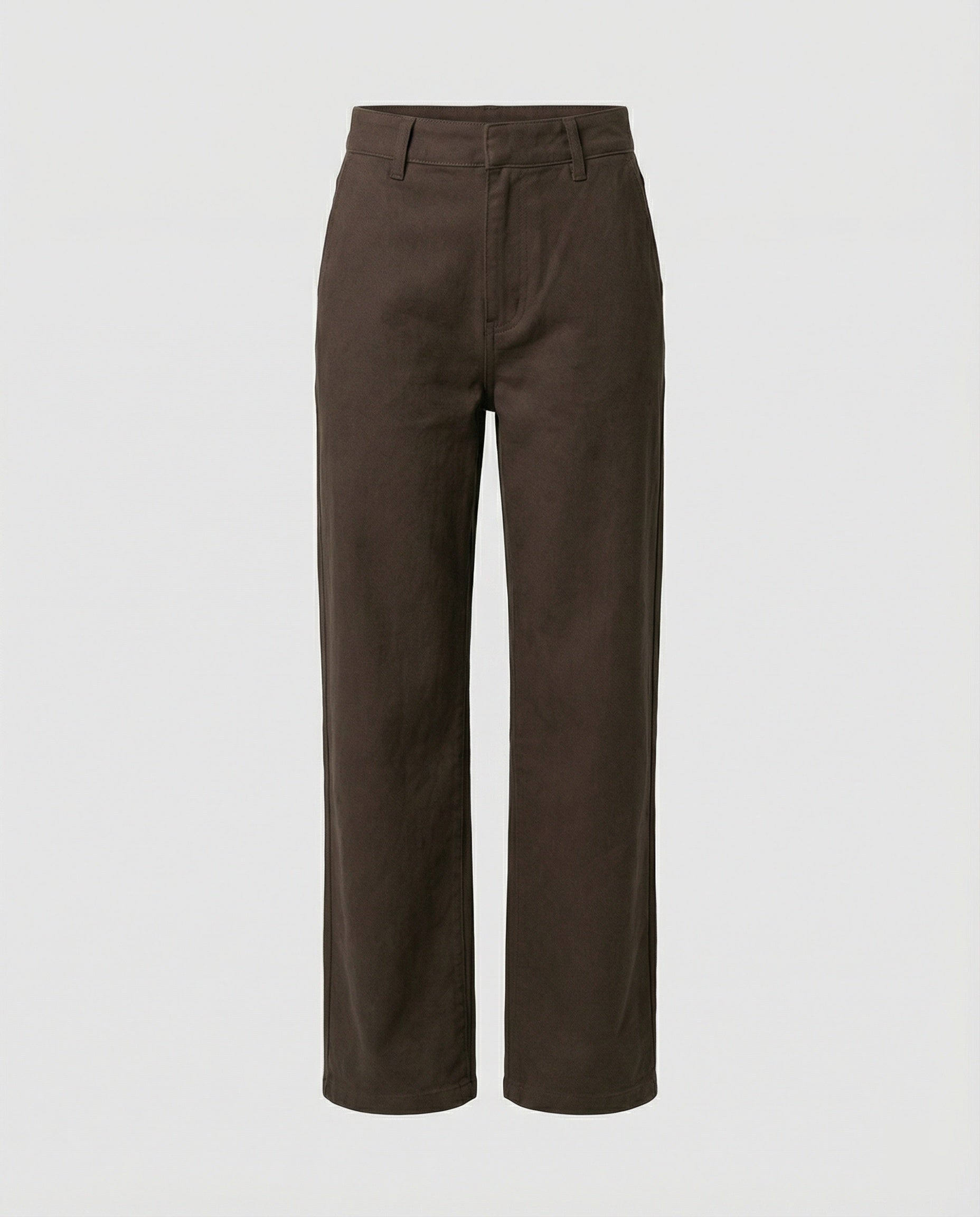 Retro Cordhose Damen Weites Bein Braun Warme Winterhose High Waist