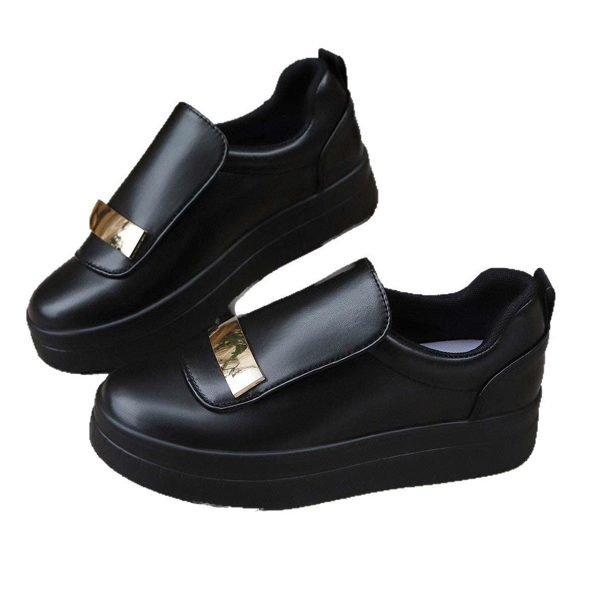 Damen Sneakers mit modischem Klappdesign und komfortabler Plateausohle R&B