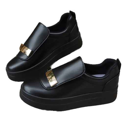 Damen Sneakers mit modischem Klappdesign und komfortabler Plateausohle R&B