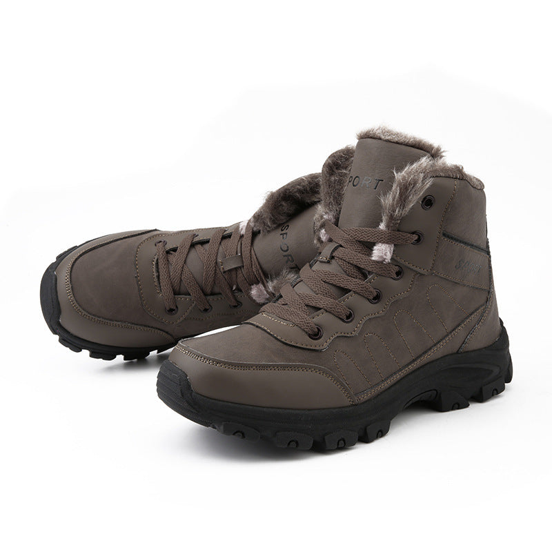 Damen Outdoor-Winterstiefel mit isolierendem Futter und rutschfester Sohle