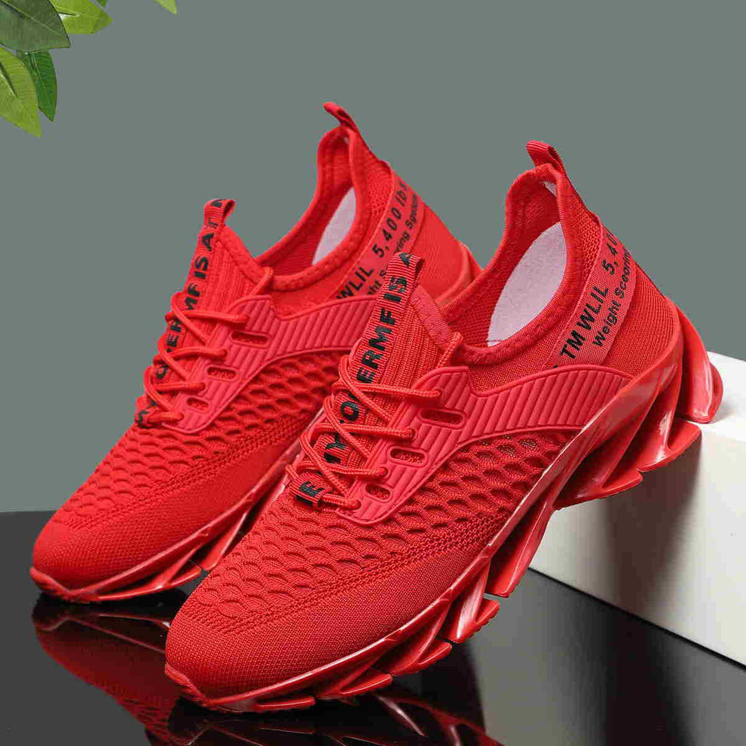 Damen Sportliche High-Performance Sneakers mit auffälligem Sohlenprofil R&B