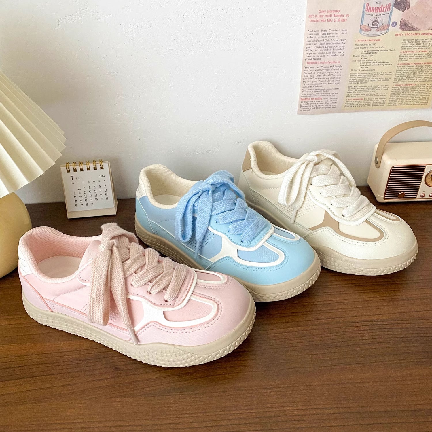 Damen Sneaker mit atmungsaktivem Obermaterial und stylishen Akzenten R&B