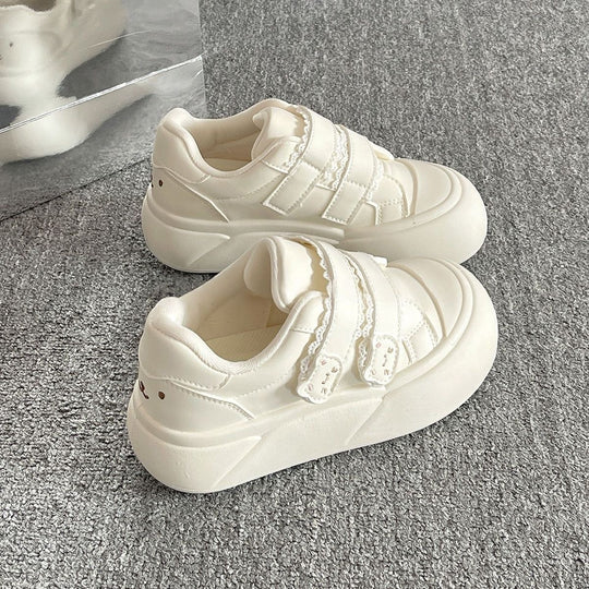 Damen Sneaker mit verstellbaren Klettverschlussriemen und komfortabler Sohle R&B